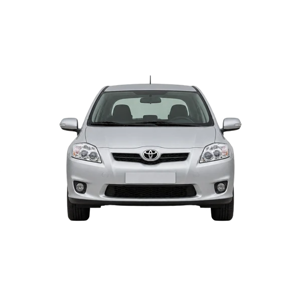 Toyota Auris 2010 en plateado, vista frontal