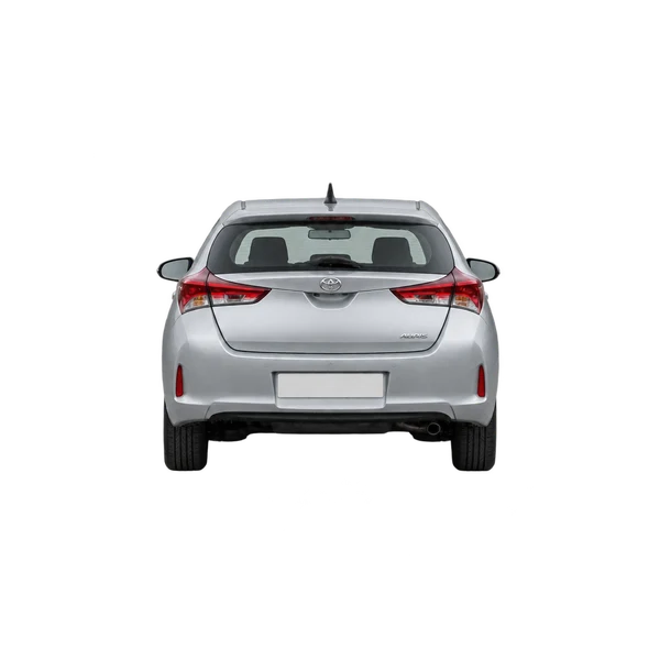 シルバーの2015 Toyota Auris（リアビュー）
