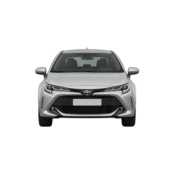 Toyota Auris 2020 en plateado, vista frontal