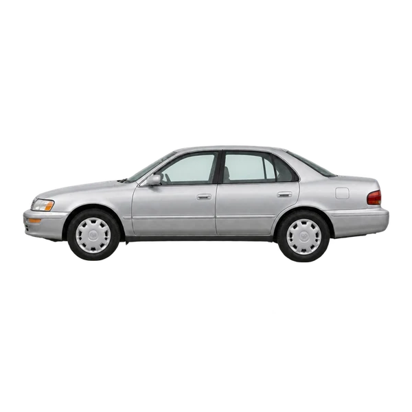 1995 Toyota Avalon in Silber, Ansicht: Seite (nach links gerichtet)