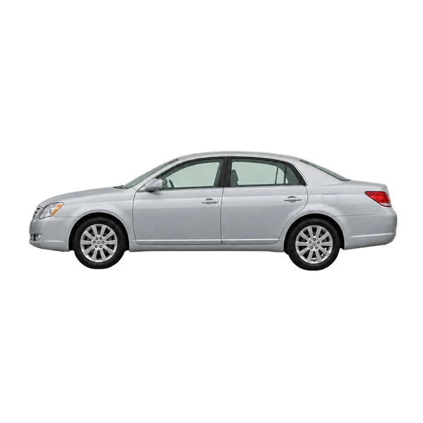Toyota Avalon 2005 argent, vue côté (vers la gauche)