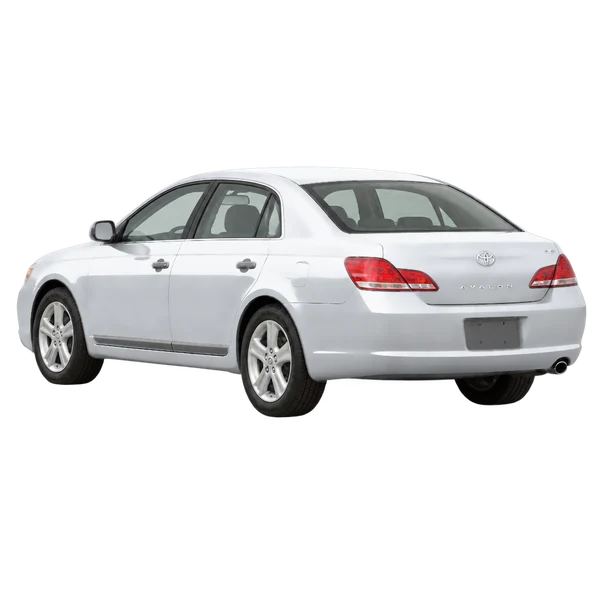 Toyota Avalon 2012 argent, vue trois-quarts arrière (orienté vers la gauche)