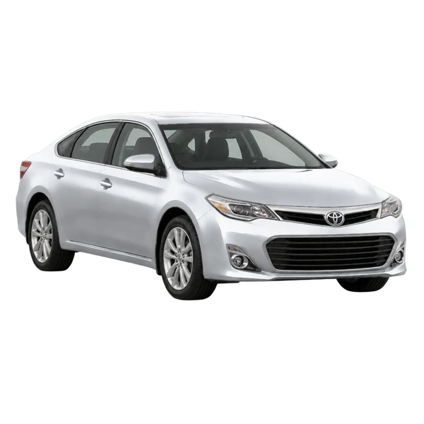Toyota Avalon 2016 en plateado, vista frontal tres cuartos (hacia la izquierda)