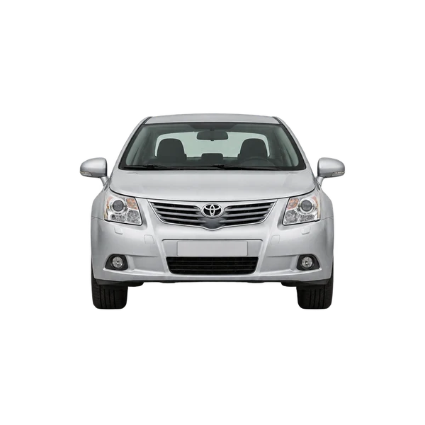 2010 Toyota Avensis T2 in Silber, Ansicht: Front
