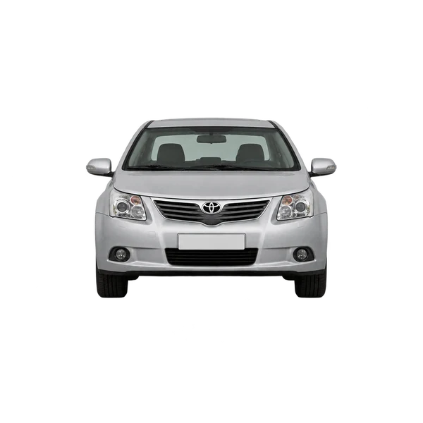 2010 Toyota Avensis T4 in Silber, Ansicht: Front