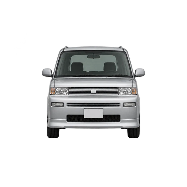 Toyota BB 2005 prata, vista frente