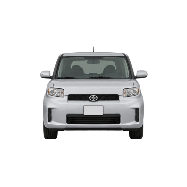 シルバーの2010 Toyota BB（正面ビュー）