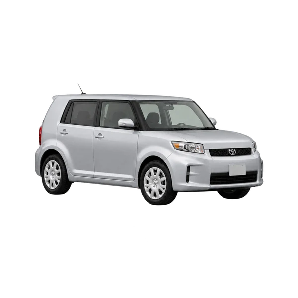 シルバーの2015 Toyota BB(フロントスリークォーター(左向き)ビュー)