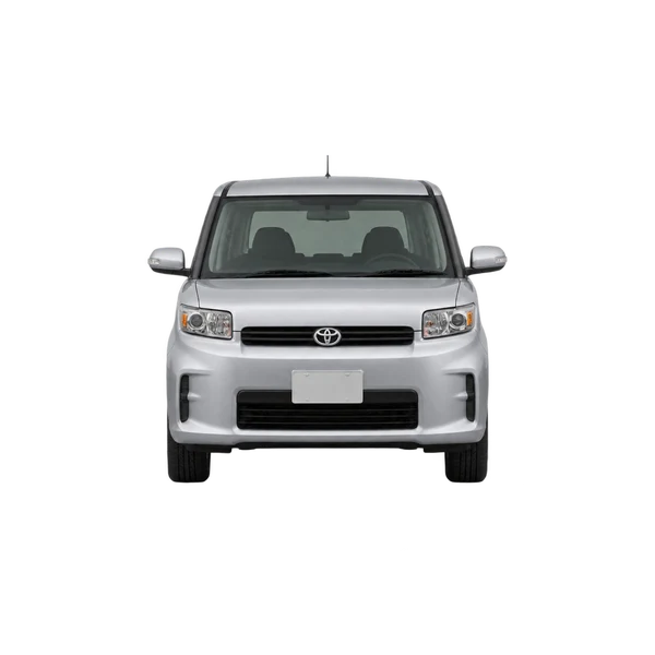 シルバーの2015 Toyota BB(正面ビュー)