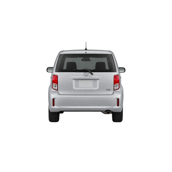 シルバーの2015 Toyota BB(リアビュー)
