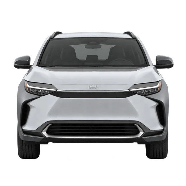 2025 Toyota bZ4X in Silber, Ansicht: Front