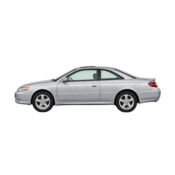 2002 Toyota Camry Solara in Silber, Ansicht: Seite (nach links gerichtet)