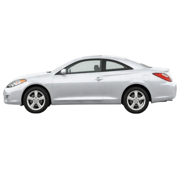 2008 Toyota Camry Solara in Silber, Ansicht: Seite (nach links gerichtet)