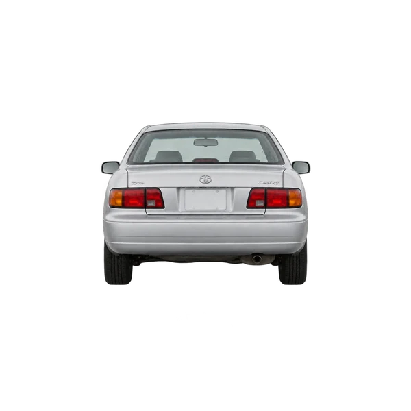 Toyota Camry 1995 en plateado, vista trasera
