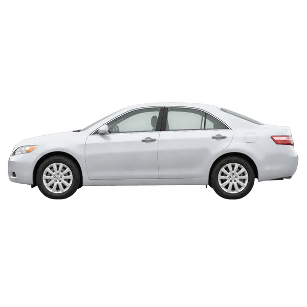 2009 Toyota Camry in Silber, Ansicht: Seite (nach links gerichtet)