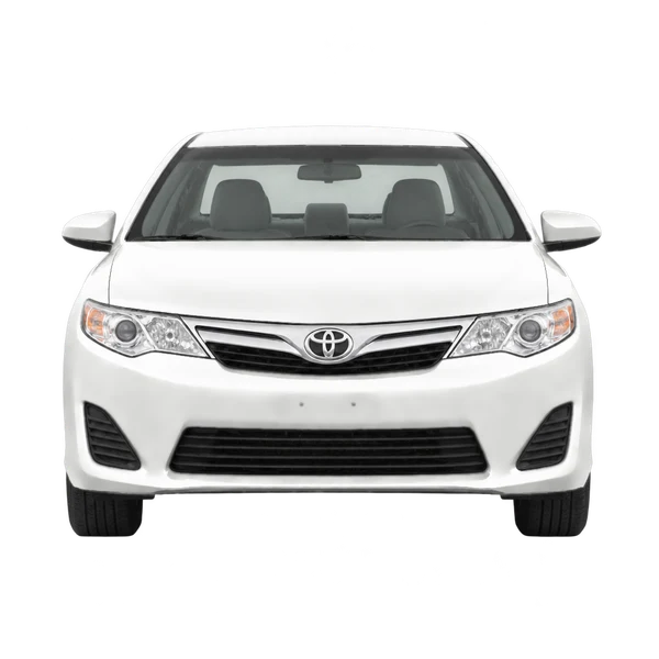 2012 Toyota Camry in weiß, Ansicht: Front