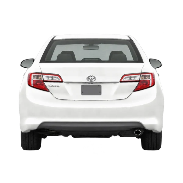 2012 Toyota Camry in weiß, Ansicht: Heck