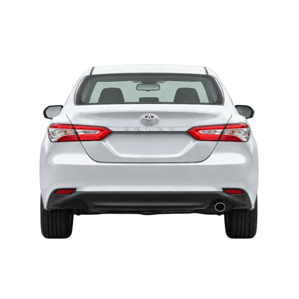 2021 Toyota Camry in Silber, Ansicht: Heck