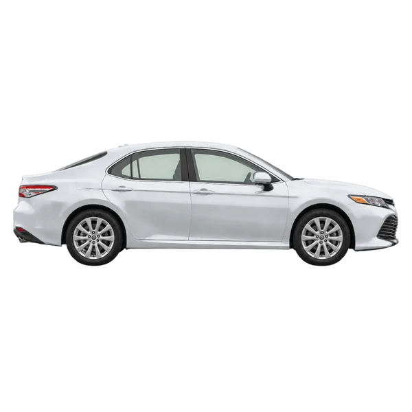 2021 Toyota Camry in Silber, Ansicht: Seite (nach rechts gewandt)