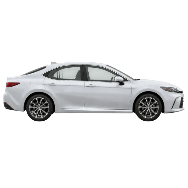 2027 Toyota Camry in Silber, Ansicht: Seite (nach rechts gewandt)
