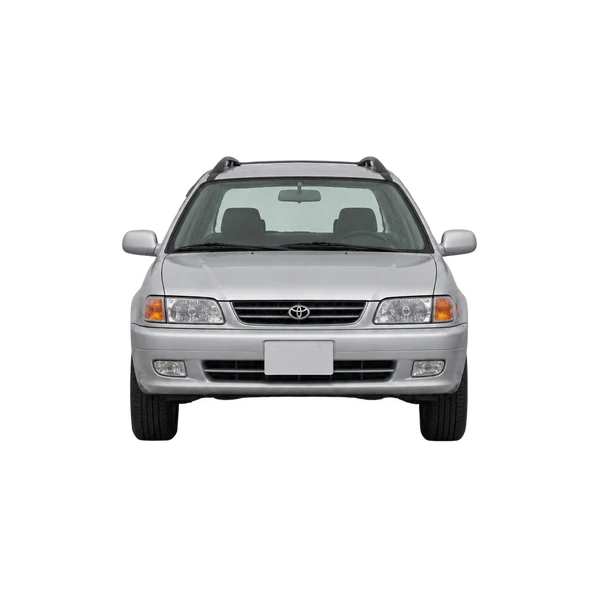Toyota Carib 2000 en plateado, vista frontal
