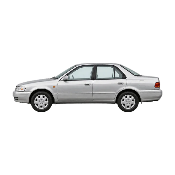 1995 Toyota Carina in Silber, Ansicht: Seite (nach links gerichtet)