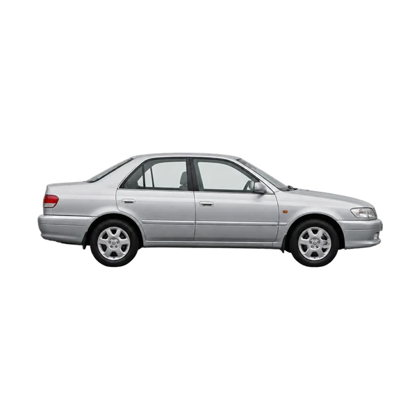 2000 Toyota Carina in Silber, Ansicht: Seite (nach rechts gewandt)
