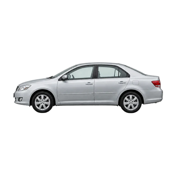 2010 Toyota Carina in Silber, Ansicht: Seite (nach links gerichtet)