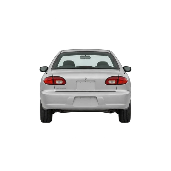 Toyota Cavalier 2000 prata, vista traseira