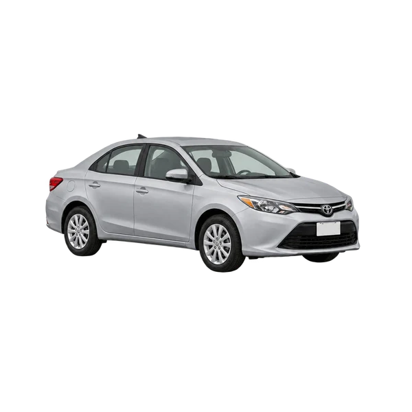 2015 Toyota Cavalier in Silber, Ansicht: Dreiviertelansicht vorne (nach links gerichtet)