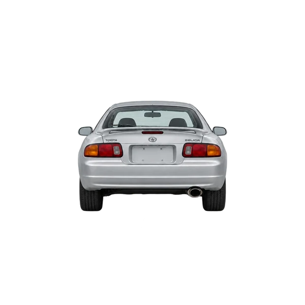 Toyota Celica 1997 باللون فضي، منظر من الخلف