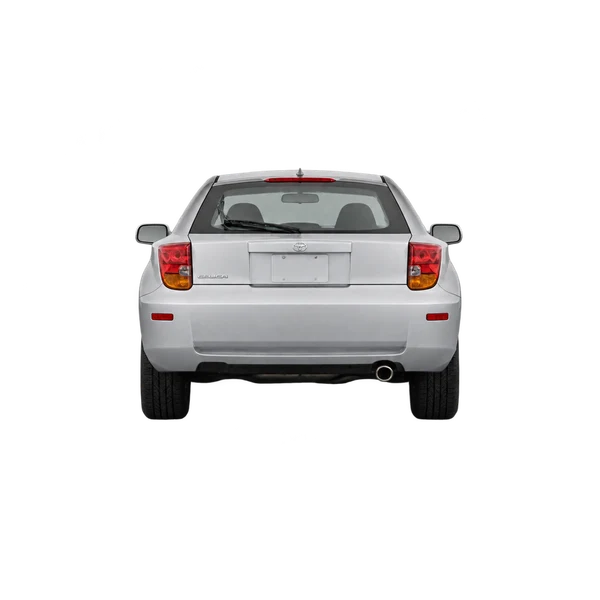 2010 Toyota Celica in Silber, Ansicht: Heck