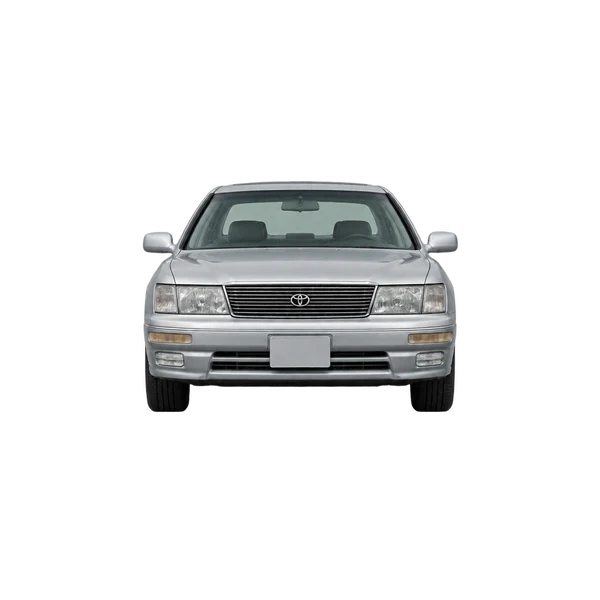 Toyota Celsior 1995 en plateado, vista frontal