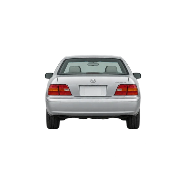 Toyota Celsior 2000 باللون فضي، منظر من الخلف
