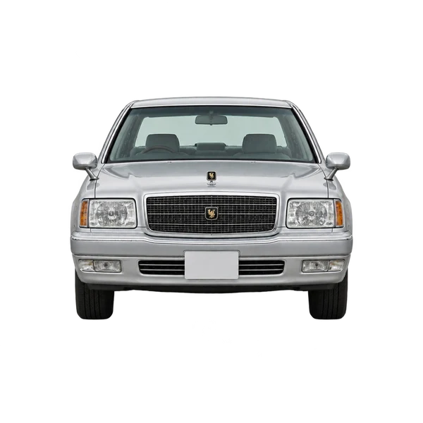 1995 Toyota Century in Silber, Ansicht: Front