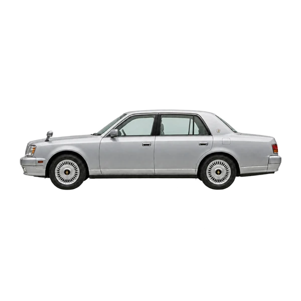 1995 Toyota Century in Silber, Ansicht: Seite (nach links gerichtet)