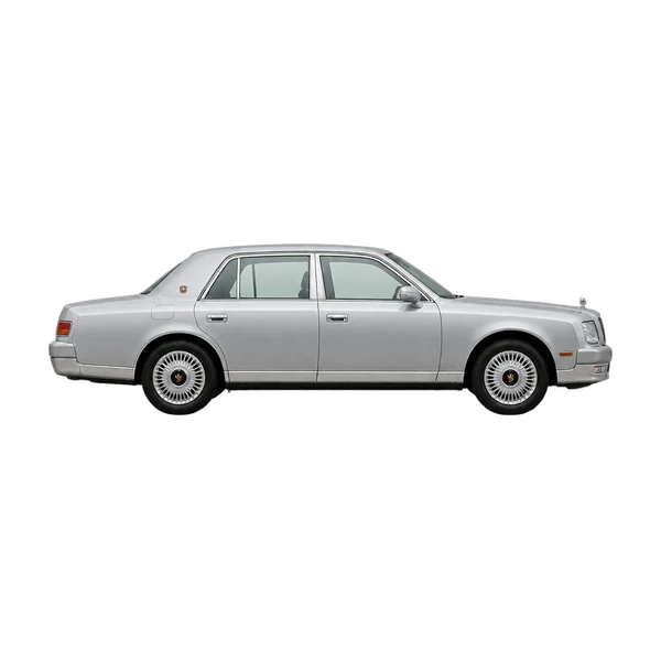 2005 Toyota Century in Silber, Ansicht: Seite (nach rechts gewandt)
