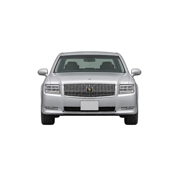 2015 Toyota Century in Silber, Ansicht: Front