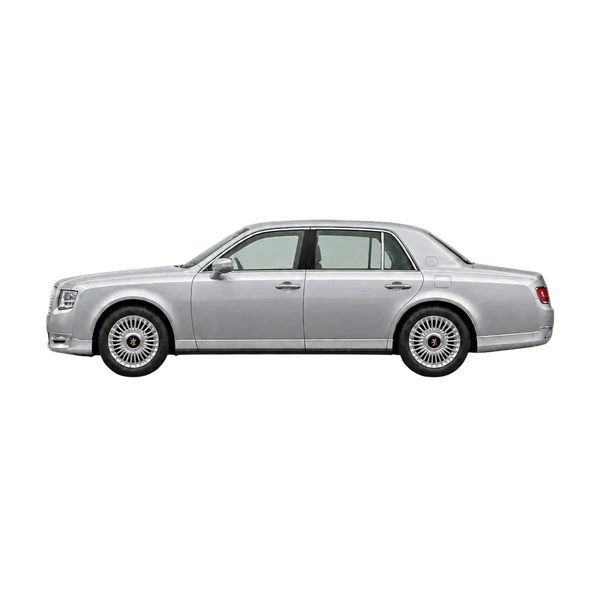 2015 Toyota Century in Silber, Ansicht: Seite (nach links gerichtet)