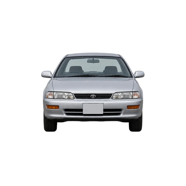 シルバーの1995 Toyota Ceres（正面ビュー）