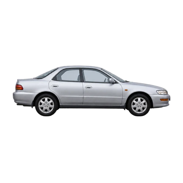 シルバーの1995 Toyota Ceres（側面（右向き）ビュー）
