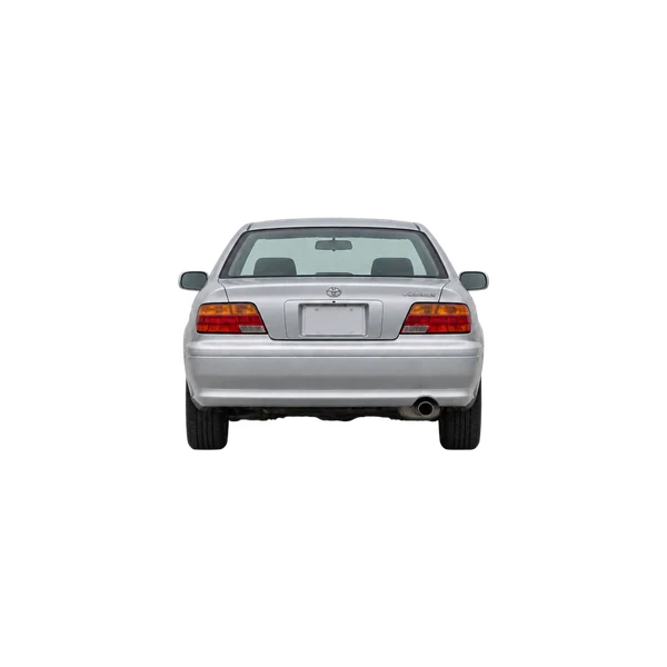 1995 Toyota Chaser in Silber, Ansicht: Heck