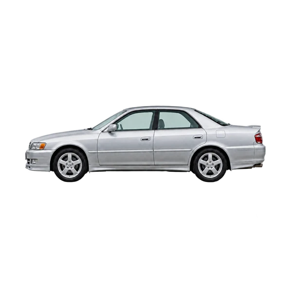2000 Toyota Chaser in Silber, Ansicht: Seite (nach links gerichtet)