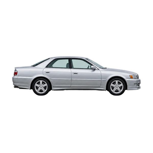 2000 Toyota Chaser in Silber, Ansicht: Seite (nach rechts gewandt)