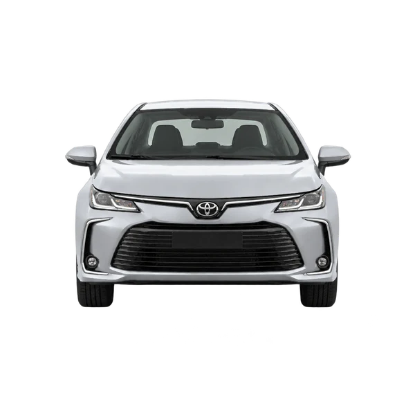 シルバーの2023 Toyota Corolla Altis(正面ビュー)