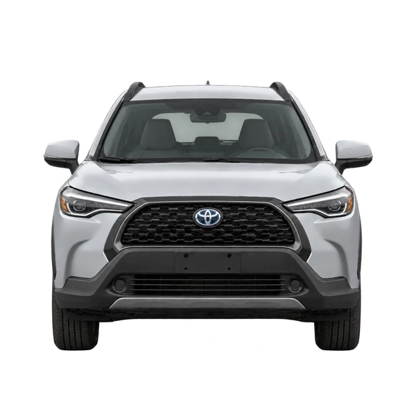 2026 Toyota Corolla Cross in Silber, Ansicht: Front
