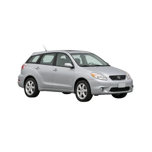 2005 Toyota Corolla Matrix in Silber, Ansicht: Dreiviertelansicht vorne (nach links gerichtet)