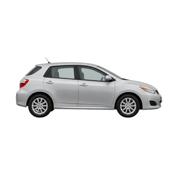 2010 Toyota Corolla Matrix in Silber, Ansicht: Seite (nach rechts gewandt)