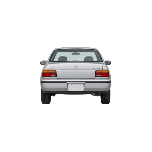 シルバーの1994 Toyota Corolla（リアビュー）