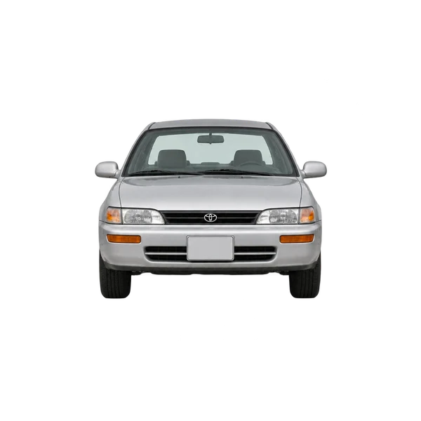 シルバーの1995 Toyota Corolla(正面ビュー)